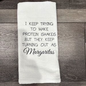 Say it with a Towel Kitchen Towel with Saying 100% Cotton CB